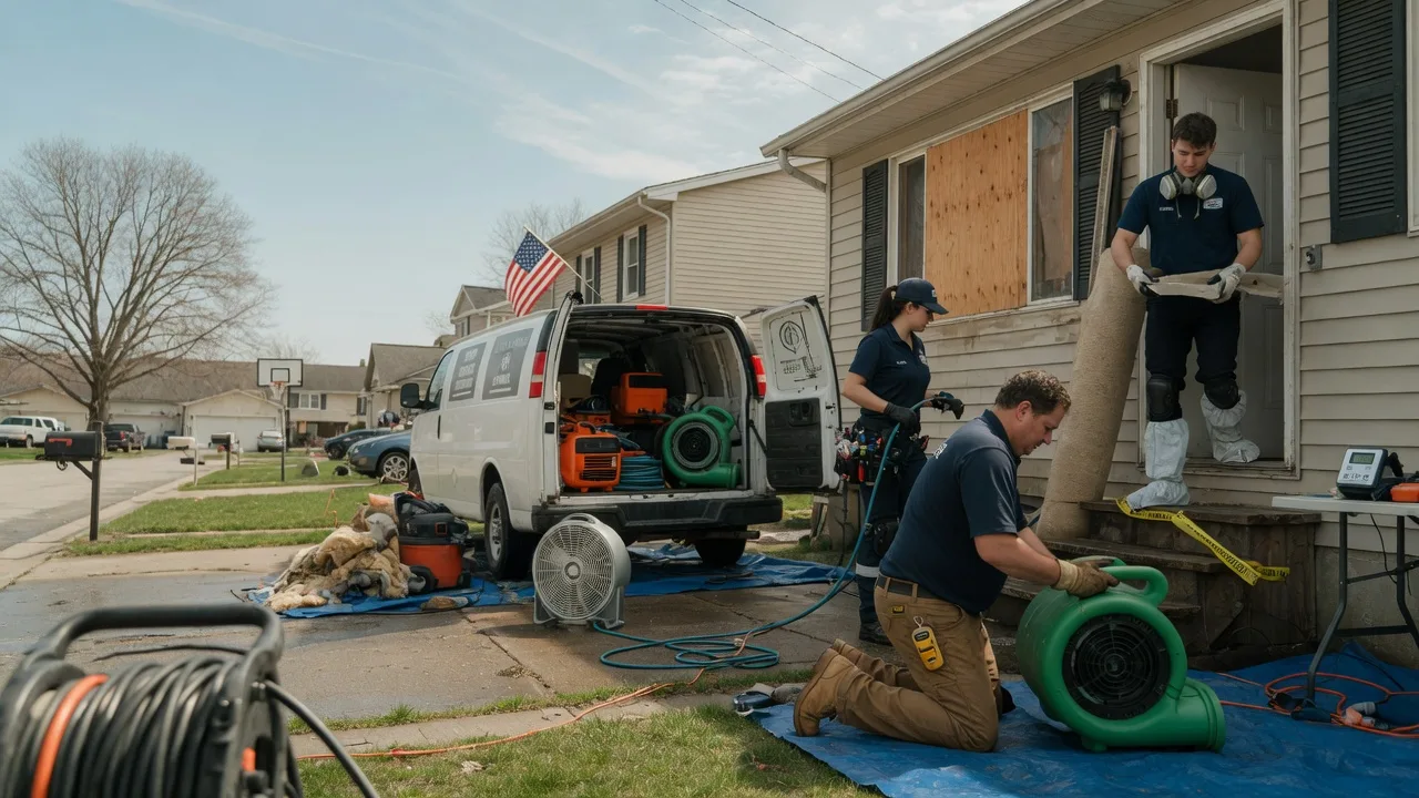 Water Damage Restoration in Lyles, TN near me
